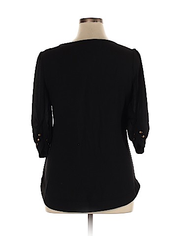 41Hawthorn 3/4 Sleeve Blouse (view 2)