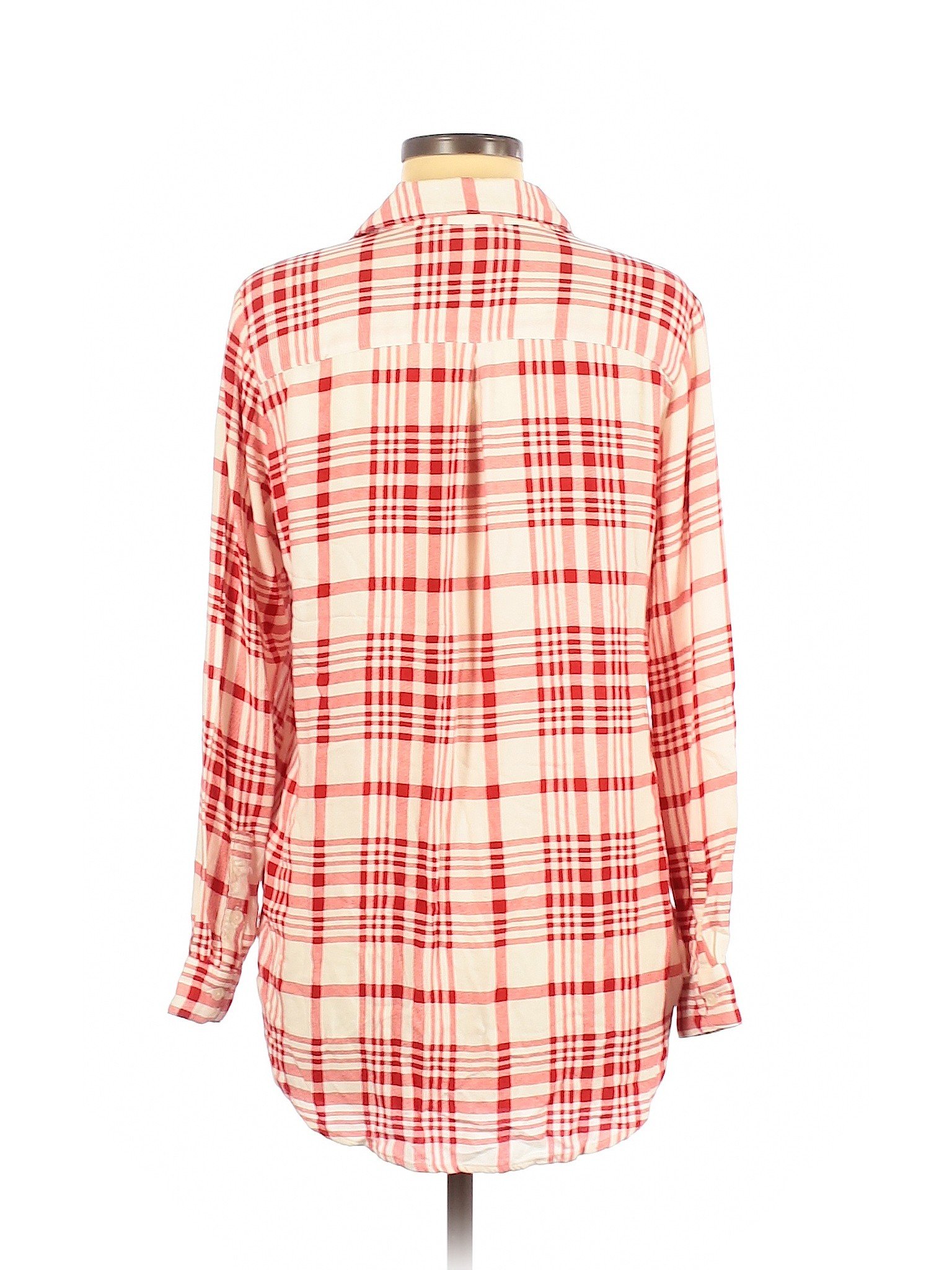 Velvet Heart Women Red Long Sleeve Button-Down Shirt M | eBay