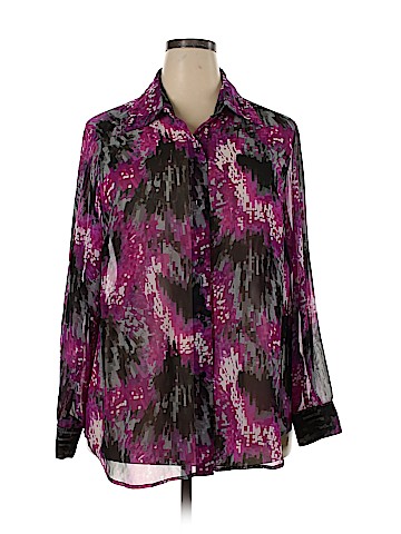 Kasper Long Sleeve Blouse (view 1)