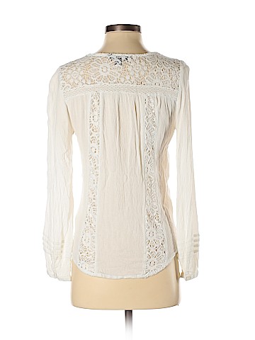 American Eagle Outfitters Long Sleeve Blouse (view 2)