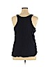 Ann Taylor LOFT 100% Cotton Black Tank Top Size XL - photo 2