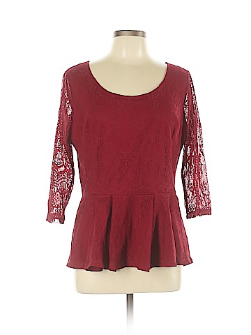 Lane Bryant 3/4 Sleeve Top (view 1)