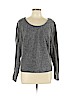 Lane Bryant Gray Long Sleeve Top Size 14 - photo 1