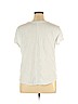 Ann Taylor LOFT 100% Cotton White Short Sleeve T-Shirt Size XL - photo 2