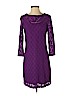 Laundry by Shelli Segal Purple Cocktail Dress Size 4 - photo 1