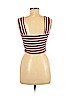 Topshop 100% Cotton Red Sleeveless Top Size 8 - photo 2