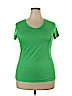 Danskin Now 100% Polyester Green Active T-Shirt Size XXL - photo 1