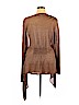 Jennifer Lopez Brown Cardigan Size 1X - photo 2