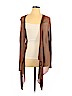 Jennifer Lopez Brown Cardigan Size 1X - photo 1
