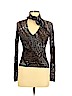 Casadei Brown Long Sleeve Top Size M - photo 1