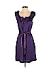 Baraschi 100% Rayon Purple Cocktail Dress Size 4 - photo 1