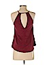 rue21 Burgundy Sleeveless Top Size S - photo 2