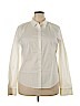 J. Crew Factory Store 100% Cotton White Long Sleeve Button-Down Shirt Size XXL - photo 1
