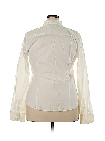 J. Crew Factory Store Long Sleeve Button-Down Shirt (view 2)