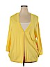 Anna Maxwell Yellow Cardigan Size 20 - photo 1