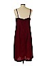 Zara 100% Polyester Red Cocktail Dress Size L - photo 2