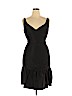 Bill Hamilton 100% Silk Black Cocktail Dress Size 16 - photo 1