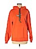 Nike 100% Polyester Orange Pullover Hoodie Size S - photo 1
