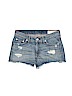 Rag & Bone 100% Cotton Blue Denim Shorts Size 24 waist - photo 1