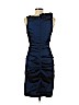 Betsy & Adam 100% Polyester Blue Cocktail Dress Size 12 - photo 2