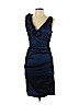 Betsy & Adam 100% Polyester Blue Cocktail Dress Size 12 - photo 1