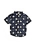 Gymboree 100% Cotton Blue Short Sleeve Button-Down Shirt Size 12-18 mo - photo 1
