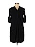 BCBGMAXAZRIA 100% Wool Black Casual Dress Size M - photo 1