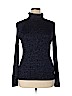 PREMISE Blue Turtleneck Sweater Size XL - photo 1
