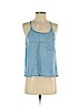 Forever 21 Blue Sleeveless Blouse Size S - photo 1