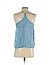 Forever 21 Blue Sleeveless Blouse Size S - photo 2