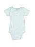 Carter's 100% Cotton Blue Short Sleeve Onesie 18-24 MO / 24 MO - photo 1