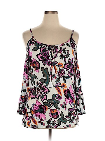 INC International Concepts Long Sleeve Top (view 1)