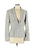 Armani Collezioni Gray Silk Blazer Size 8 - photo 1