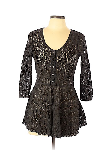 Free People 3/4 Sleeve Blouse (view 1)