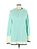 Talbots Teal Pullover Hoodie Size M (petite) - photo 1