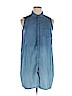 BeachLunchLounge 100% Lyocell Blue Casual Dress Size XL - photo 1