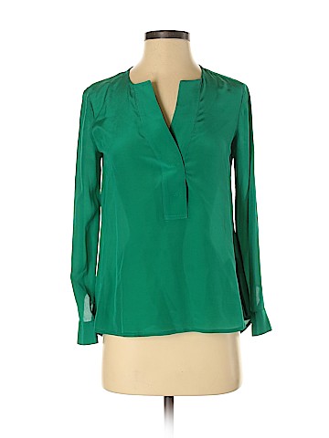 Banana Republic Long Sleeve Silk Top (view 1)