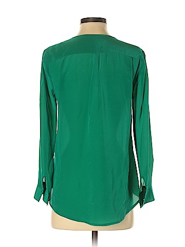 Banana Republic Long Sleeve Silk Top (view 2)