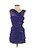 BCBGMAXAZRIA Runway Blue Cocktail Dress Size S - photo 1