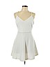 Forever 21 Ivory Casual Dress Size L - photo 1