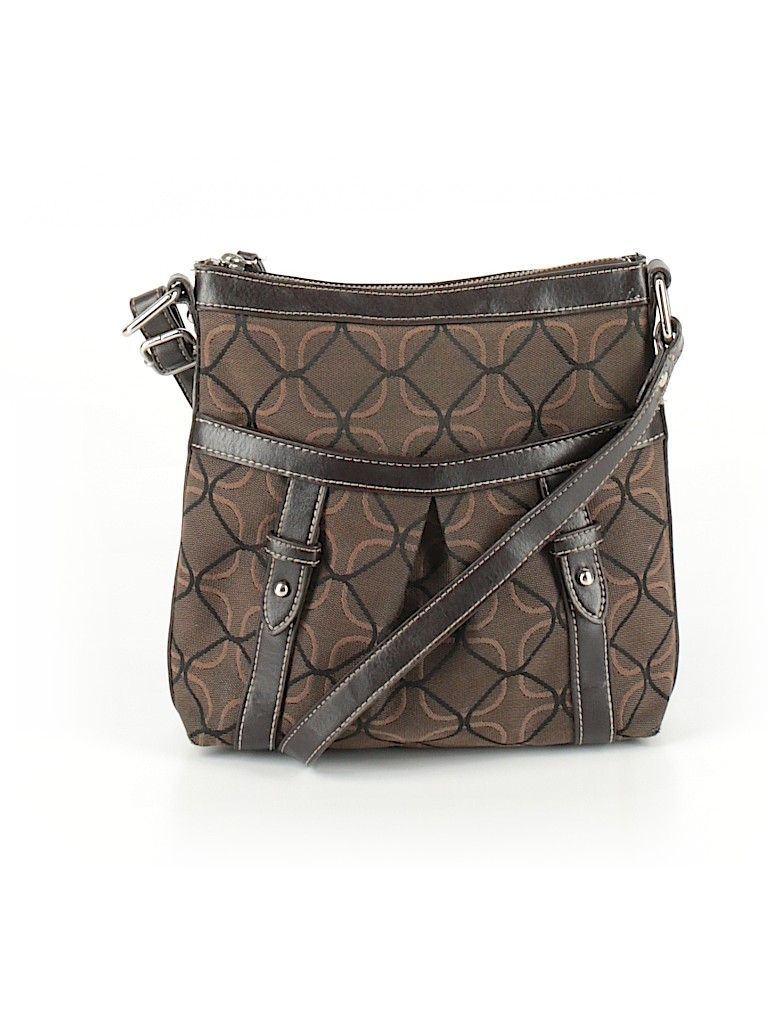 nine west crossbody brown