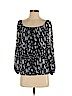 Vince Camuto 100% Polyester Black 3/4 Sleeve Blouse Size XS - photo 1