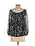 Vince Camuto 100% Polyester Black 3/4 Sleeve Blouse Size XS - photo 2