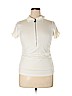 MICHAEL Michael Kors White Short Sleeve Polo Size XL - photo 1