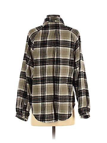 American Eagle Outfitters Long Sleeve Button-Down Shirt (view 2)