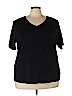 Venezia 100% Cotton Black Short Sleeve T-Shirt Size 28 - 26 Plus - photo 1