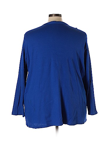 Woman Within Long Sleeve Top (view 2)