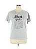 Unbranded 100% Cotton Gray Short Sleeve T-Shirt Size XXL - photo 1