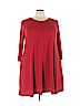 Paisley Grace Burgundy Casual Dress Size 3X - photo 1