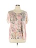 DressBarn Pink Short Sleeve Top Size 3X - photo 1